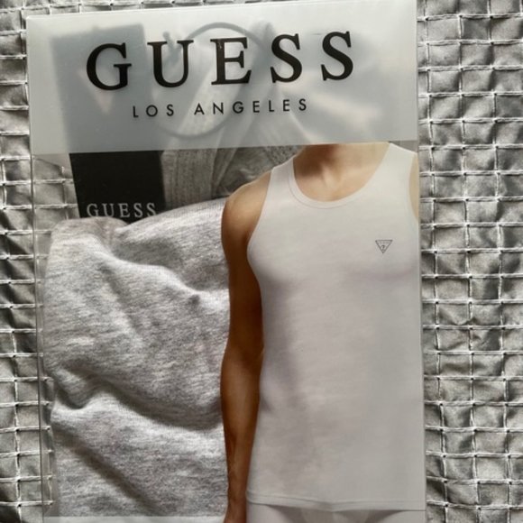 GUESS men tank top gray size L - Picture 1 of 2